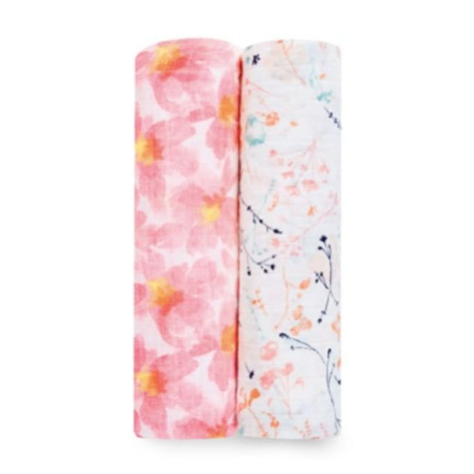 モスリンスワドル2枚入り+CLAYD WEEKBOOK