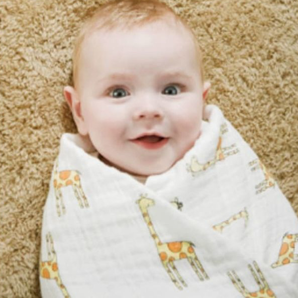 モスリンスワドル2枚入り+CLAYD WEEKBOOK