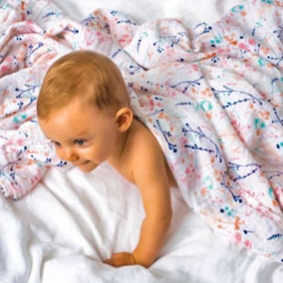 モスリンスワドル2枚入り+CLAYD WEEKBOOK