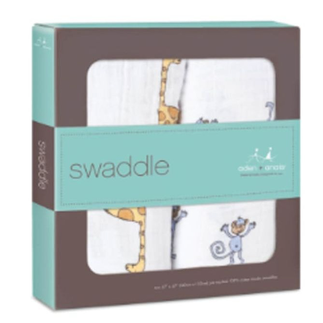 モスリンスワドル2枚入り+CLAYD WEEKBOOK