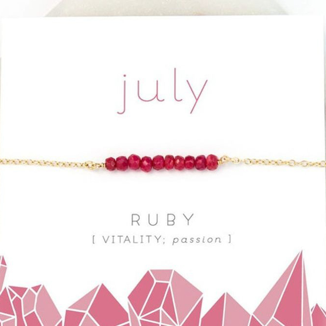 誕生石ストーンバーネックレス