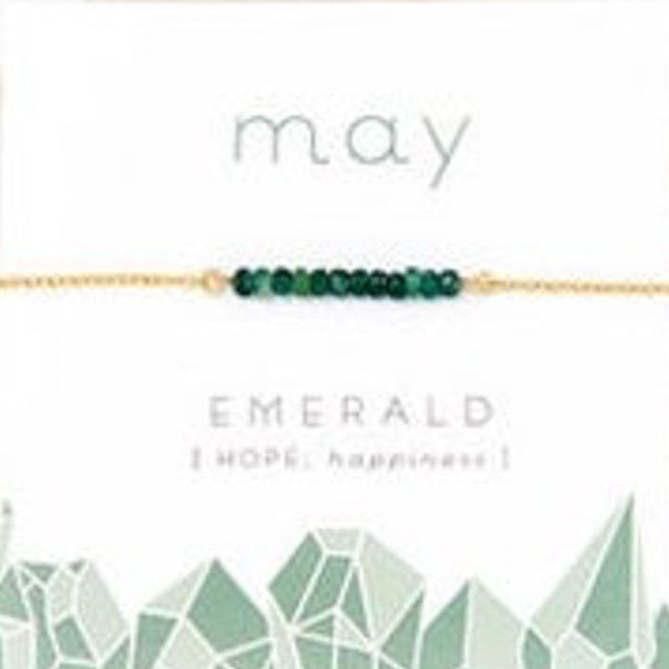 誕生石ストーンバーネックレス