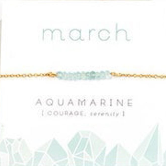 誕生石ストーンバーネックレス