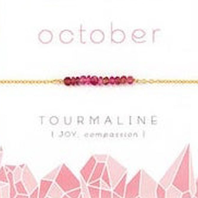 誕生石ストーンバーネックレス