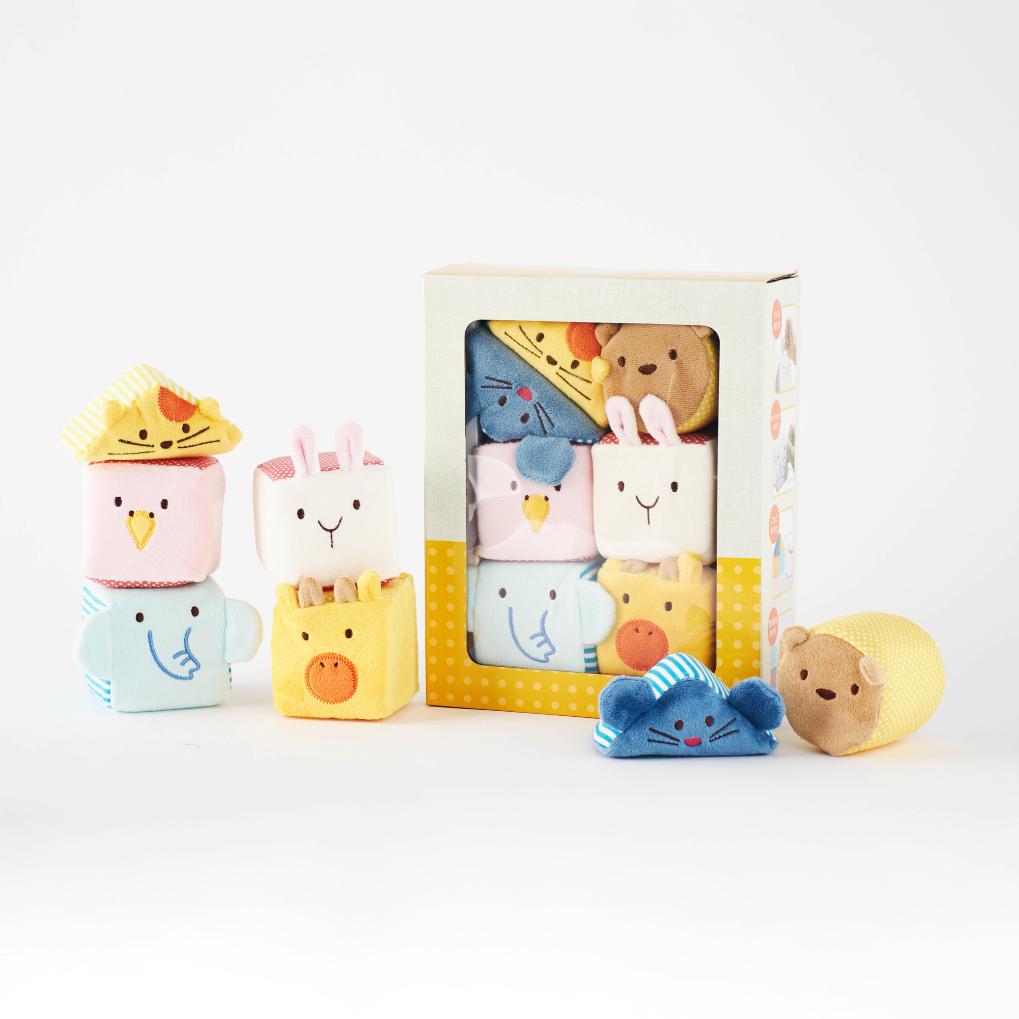 ふわふわアニマルブロック