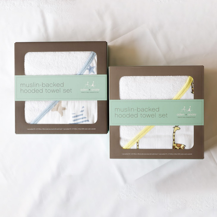 フード付きタオル&ウォッシュクロスセット