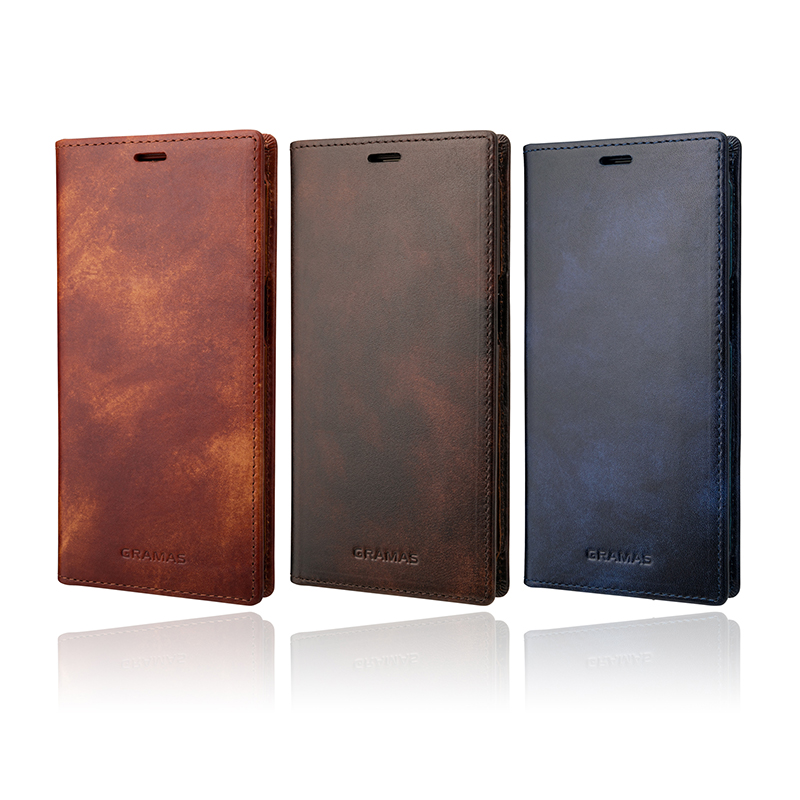 Museum-calf Leather Book Case for  iPhone 13 Pro