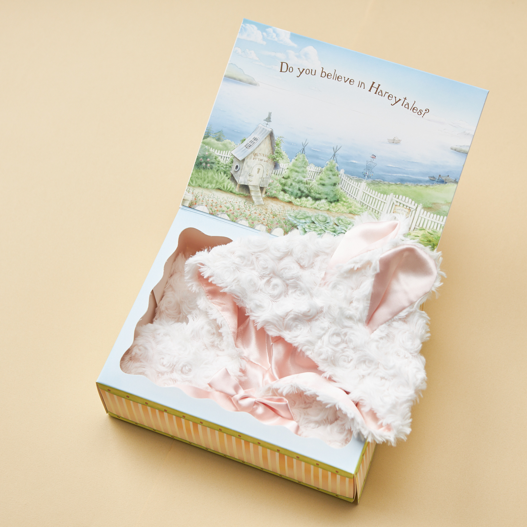 雪うさぎのケープ＆ギフトボックスセット