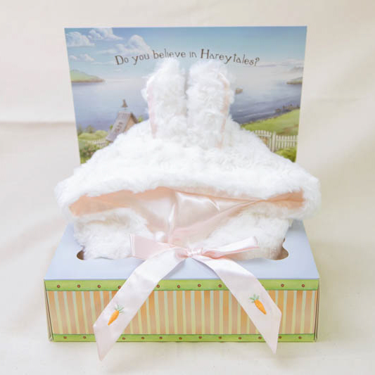 雪うさぎのケープ＆ギフトボックスセット
