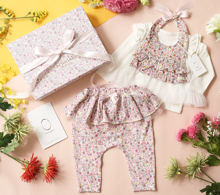 花たちの祝福｜３点セット（長袖トップスver）