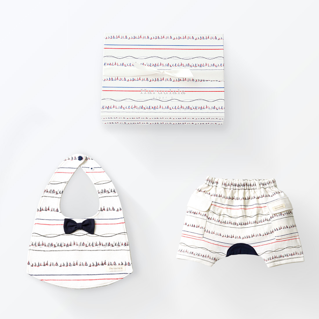 ボン・ボヤージュ｜２点セット（スタイ・ショートパンツ）