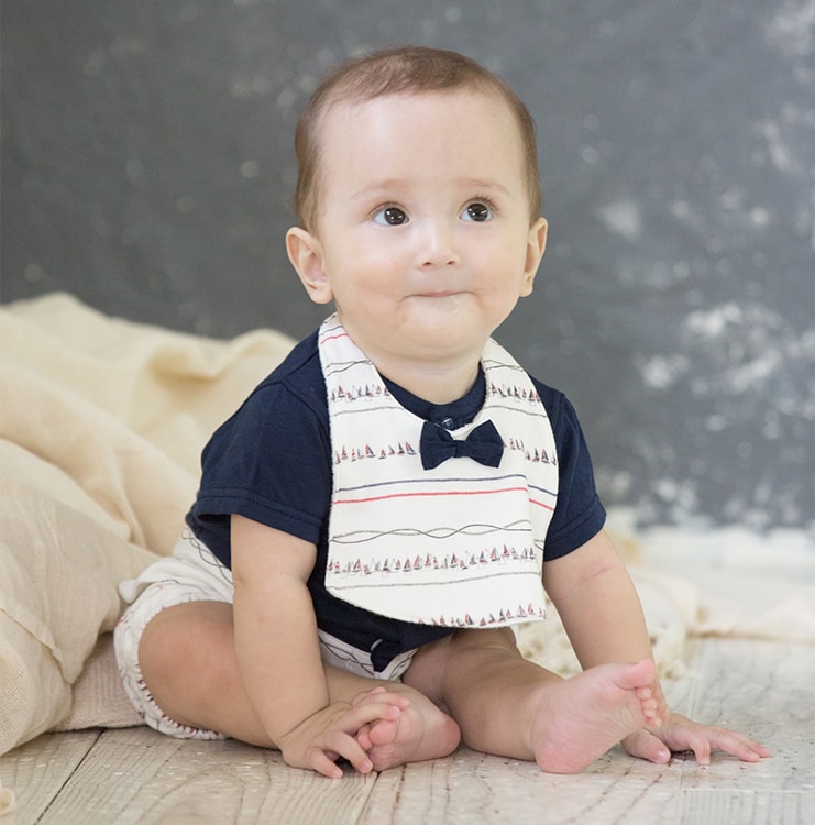 ボン・ボヤージュ｜２点セット（スタイ・ショートパンツ）