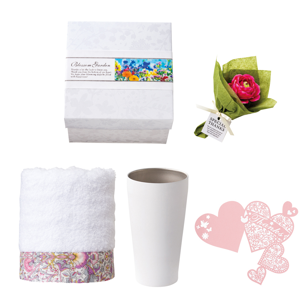 Blossom Garden タオル＆タンブラーセット