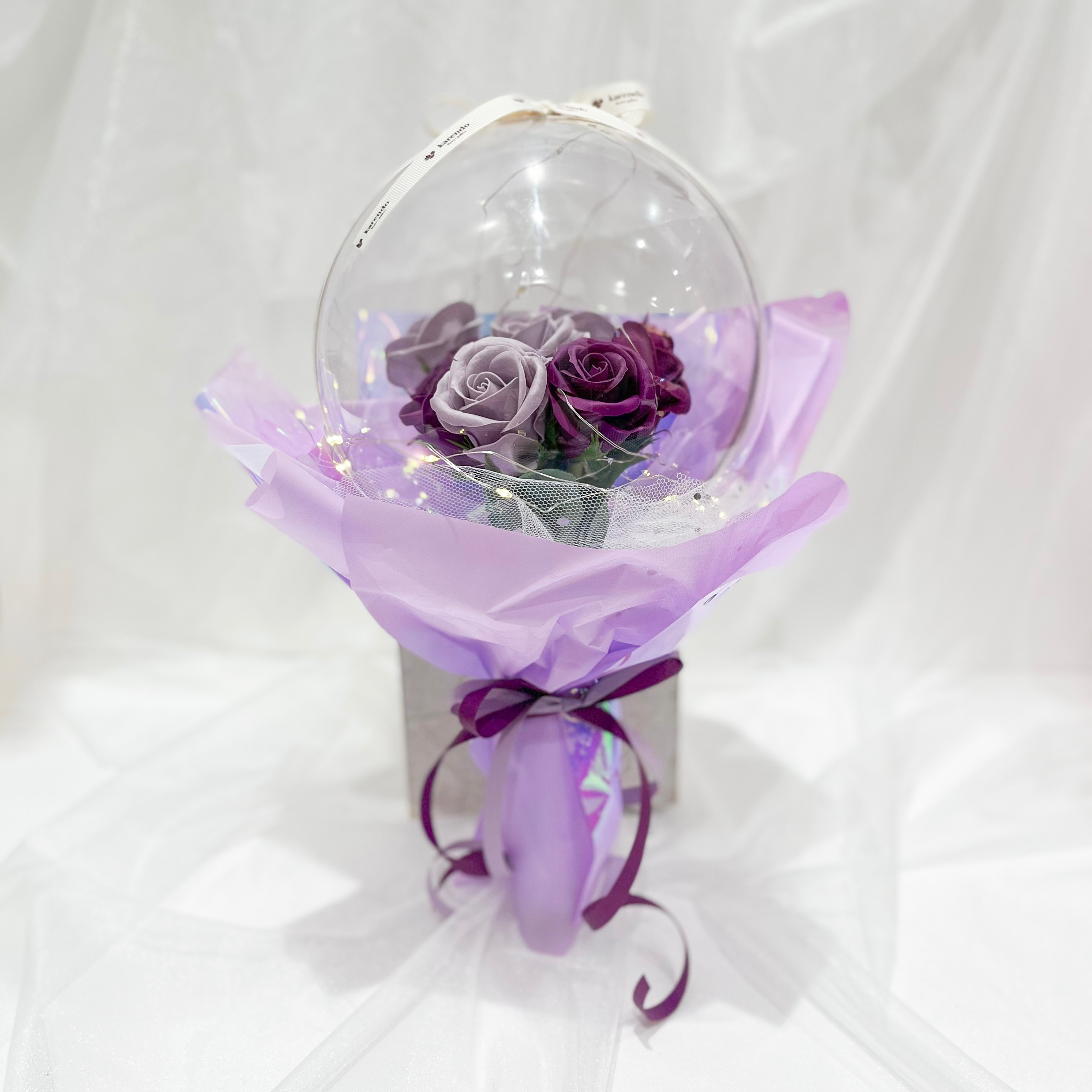 フェアリーライトドームブーケ【全3色】（バスソープフラワー）