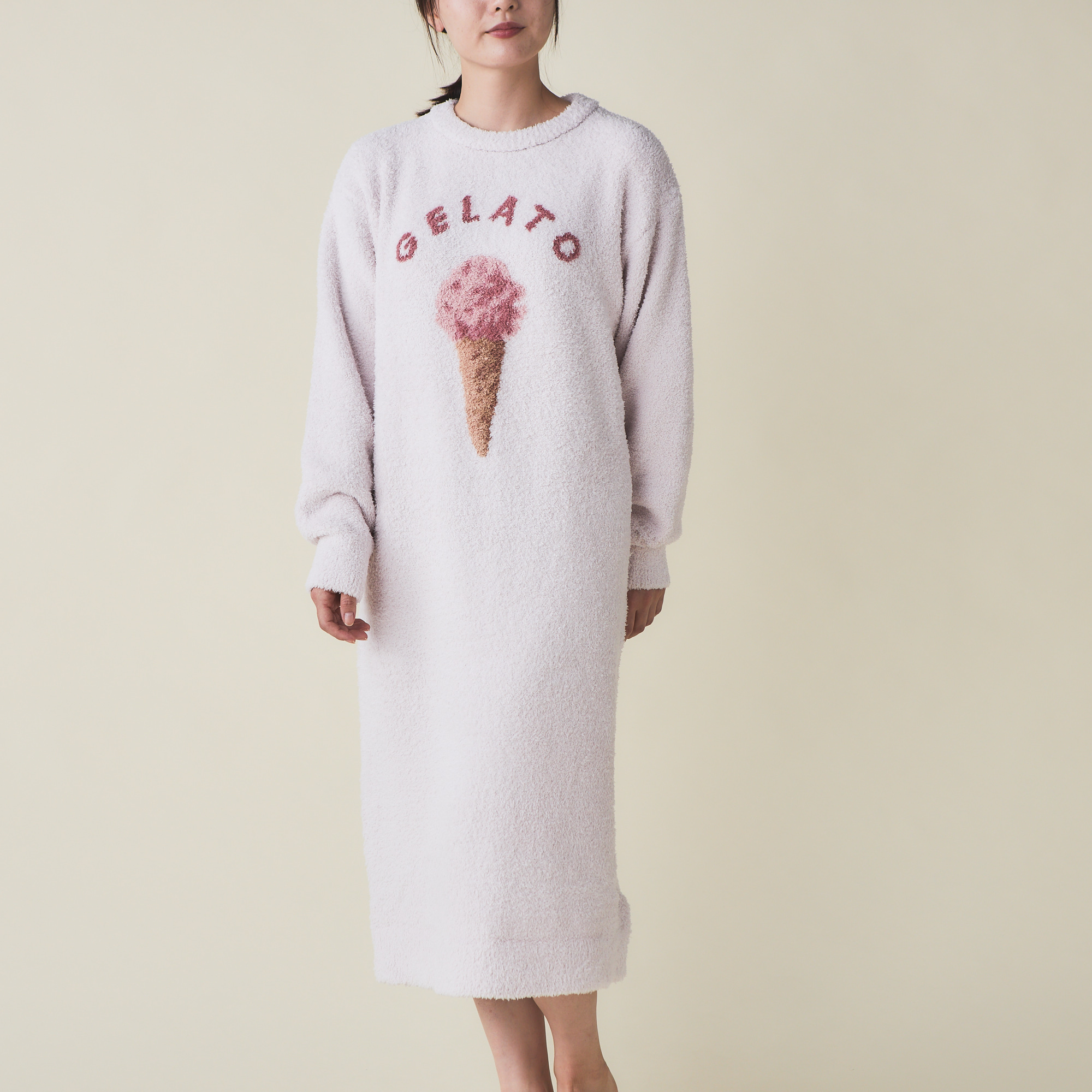 【WOMEN】ベビモコアイスJQDワンピース