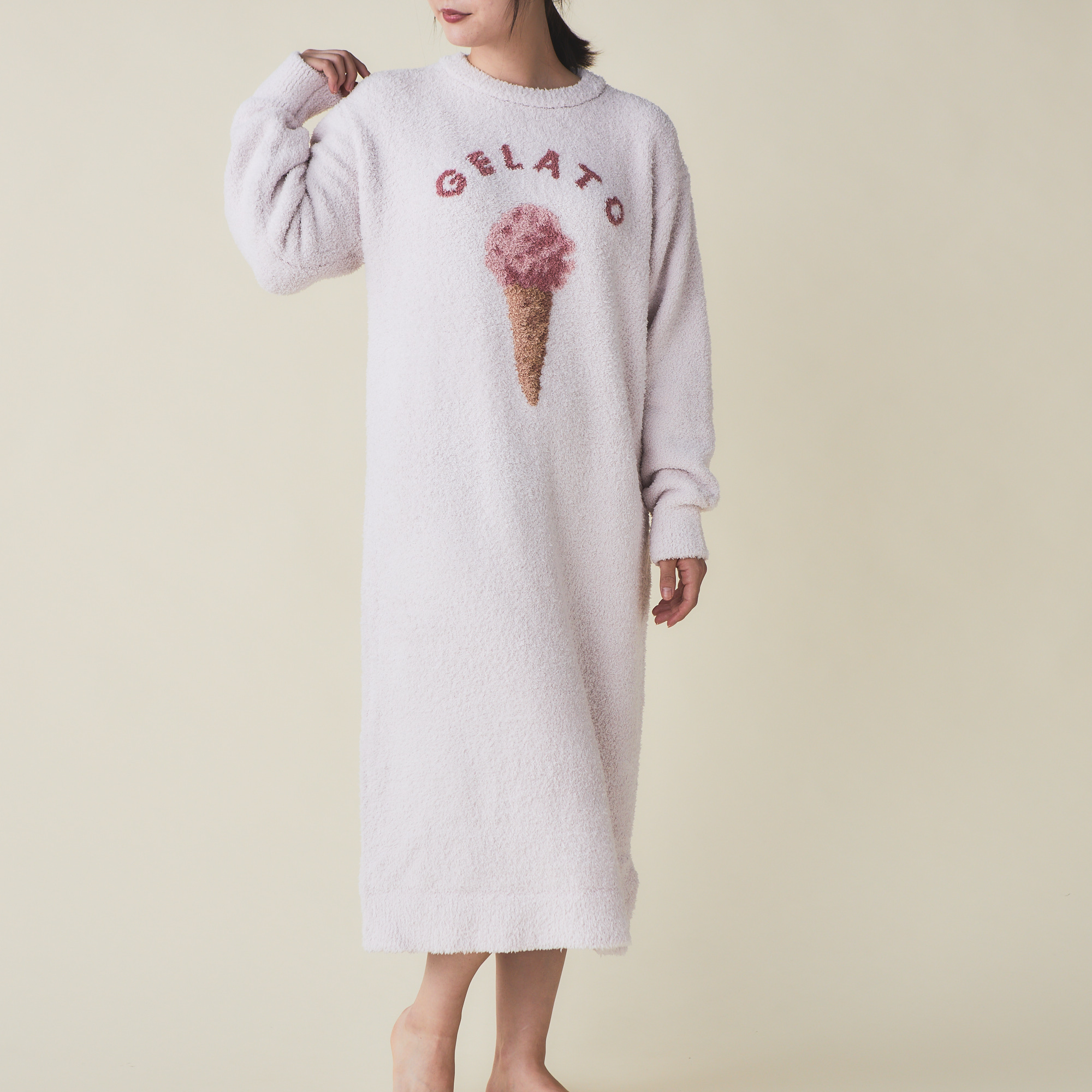 【WOMEN】ベビモコアイスJQDワンピース