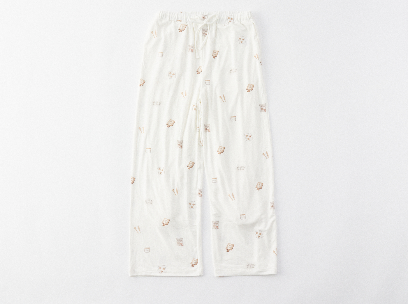 【WOMEN】クッキングスイーツ柄　プルオーバー＆ロングパンツセット