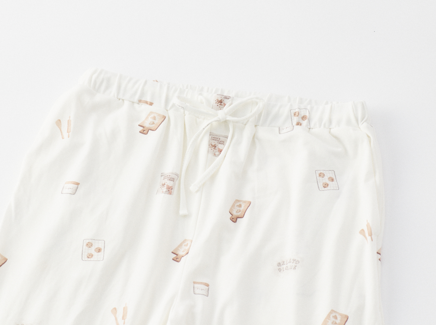 【WOMEN】クッキングスイーツ柄　プルオーバー＆ロングパンツセット