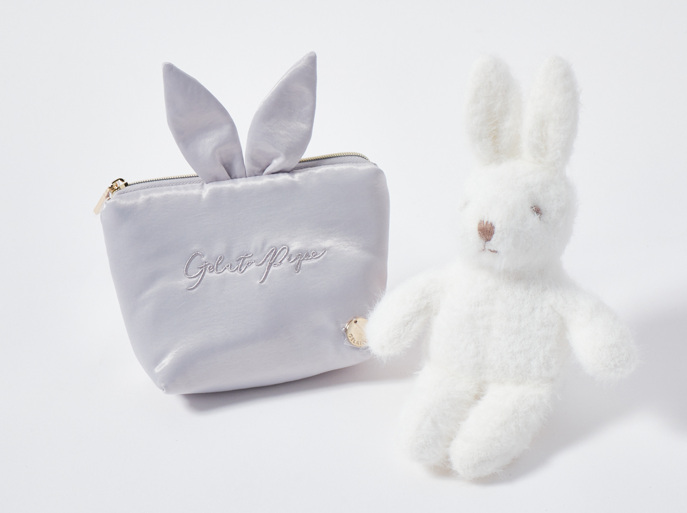 【WOMEN】BUNNY　ティッシュポーチ＆モコぬいぐるみセット