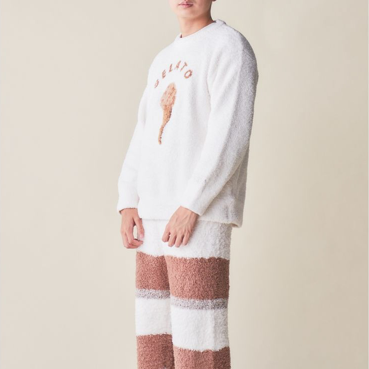 【HOMME】ベビモコアイスJQDプルオーバー＆ジェラートランダムBDロングパンツセット