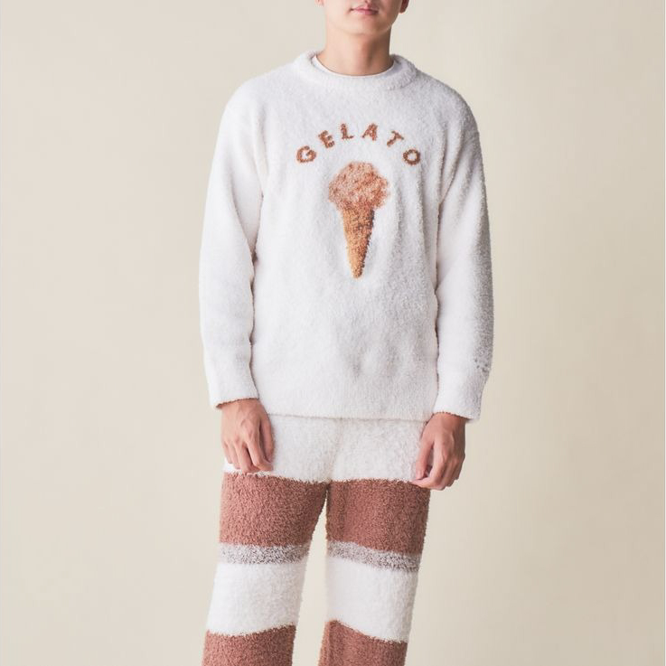 【HOMME】ベビモコアイスJQDプルオーバー＆ジェラートランダムBDロングパンツセット