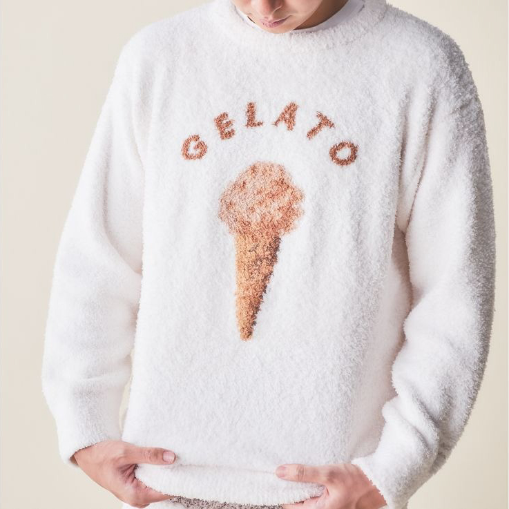 【HOMME】ベビモコアイスJQDプルオーバー＆ジェラートランダムBDロングパンツセット