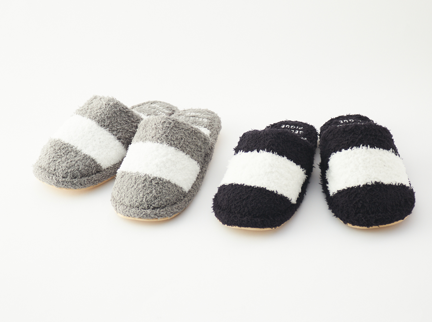 【HOMME】ジェラート2ボーダー　ルームシューズ