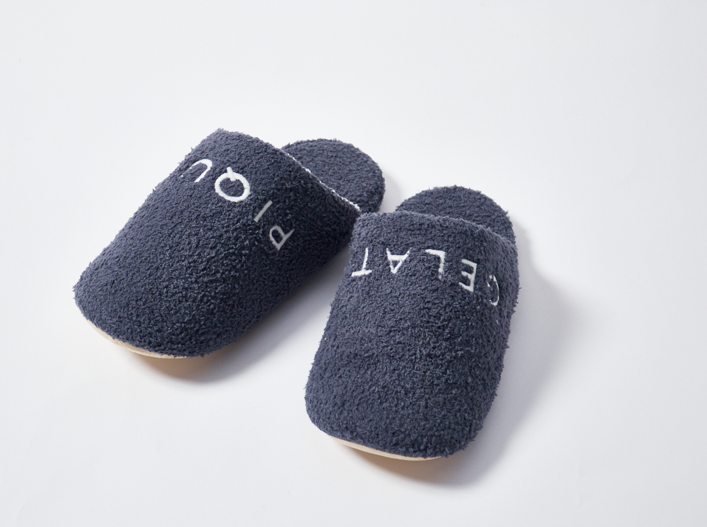 【HOMME】パウダーロゴ　ルームシューズ