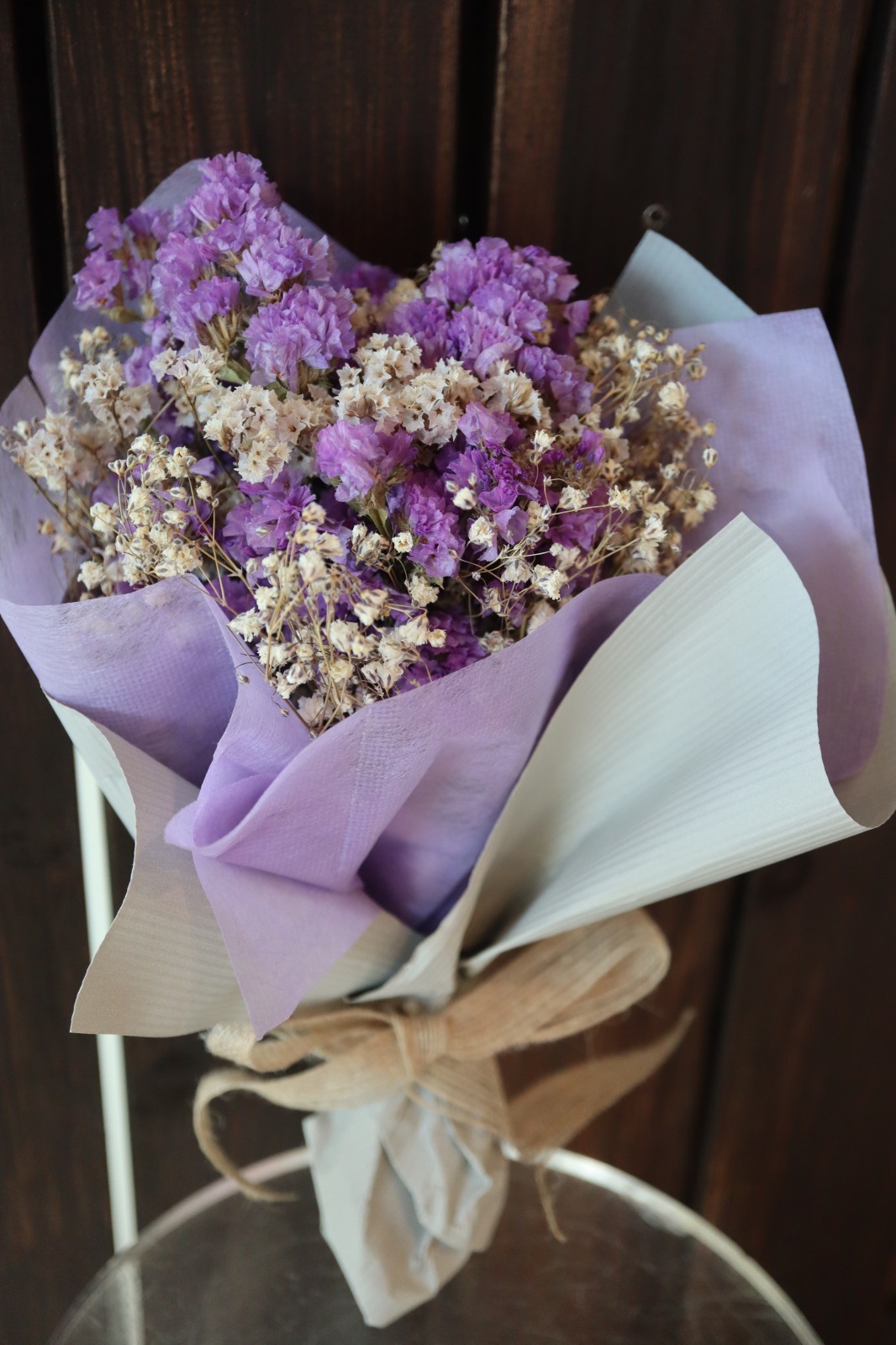 商品名【綺咲】あいみょん様専用♥ローズとデルフィニウムの花束