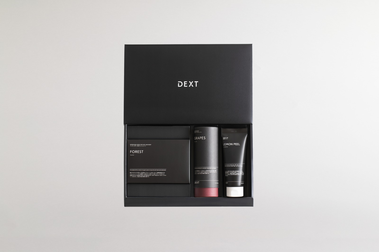 GIFT SET フェイスボディリフレッシュシート＆マウスウォッシュ＆トゥースジェル