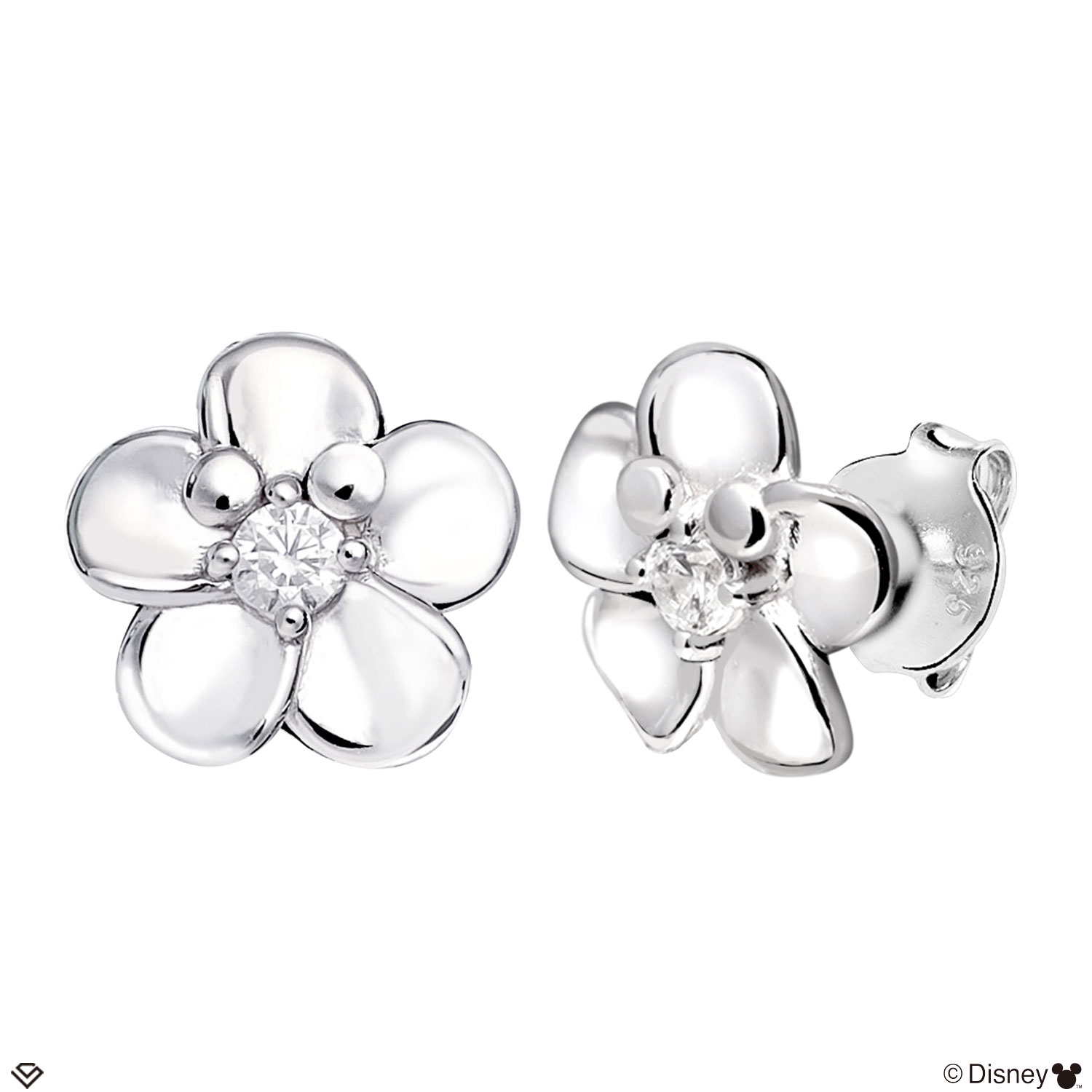 ディズニー ピアス ハワイアンジュエリー プルメリア 「ミッキー」