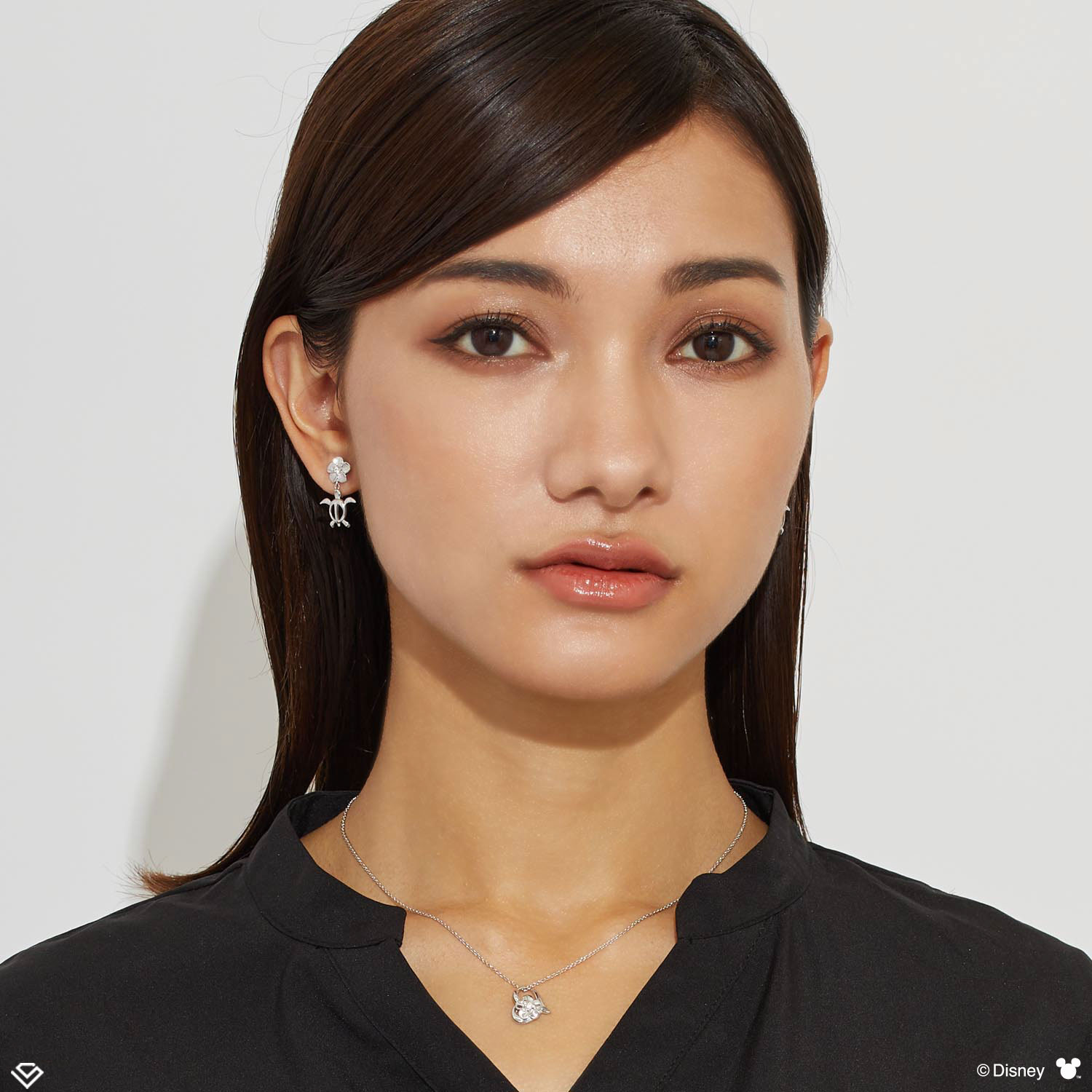 ディズニーコレクション ピアス ハワイアンジュエリー ホヌ 「ミッキー」