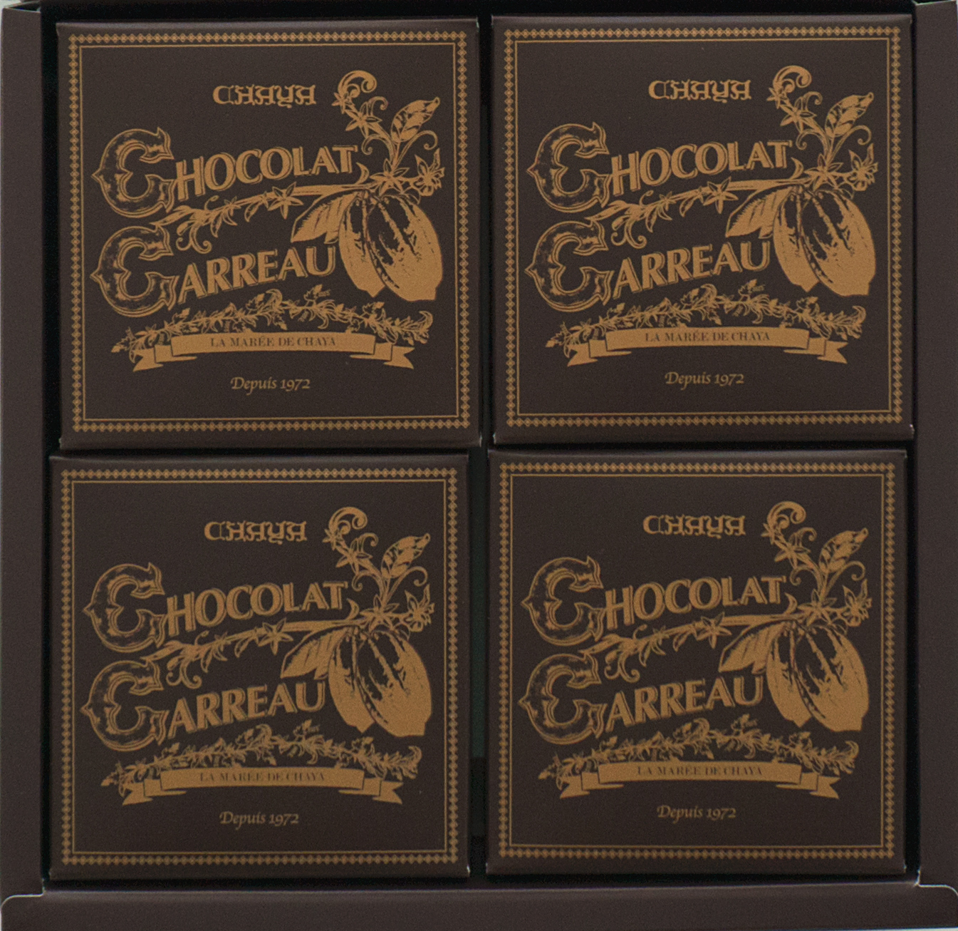 葉山のショコラ・カロ＜4個入＞ | LA MAREE DE CHAYA（ラ・マーレ・ド
