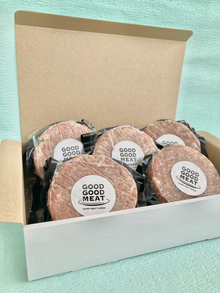 本気ハンバーグ（牧草牛×放牧豚）5個入り