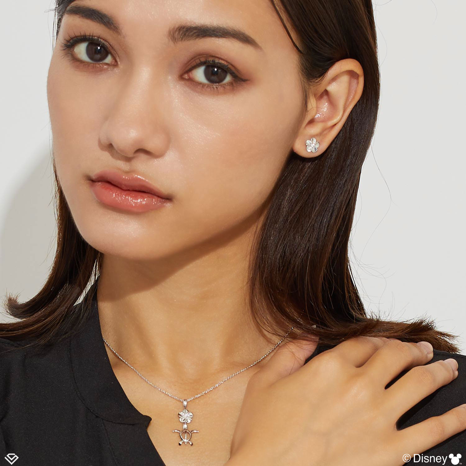 ハワイアンジュエリー ディズニーコレクション ホヌ ネックレス 「ミッキー」