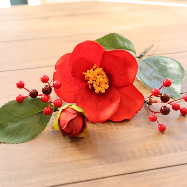 商品名【綾】みーこ♥アンティークジニアの花束風リース✳ 秋冬フラワーリース 商品名【綾】みーこ♥アンティークジニアの花束風リース✳ 秋冬