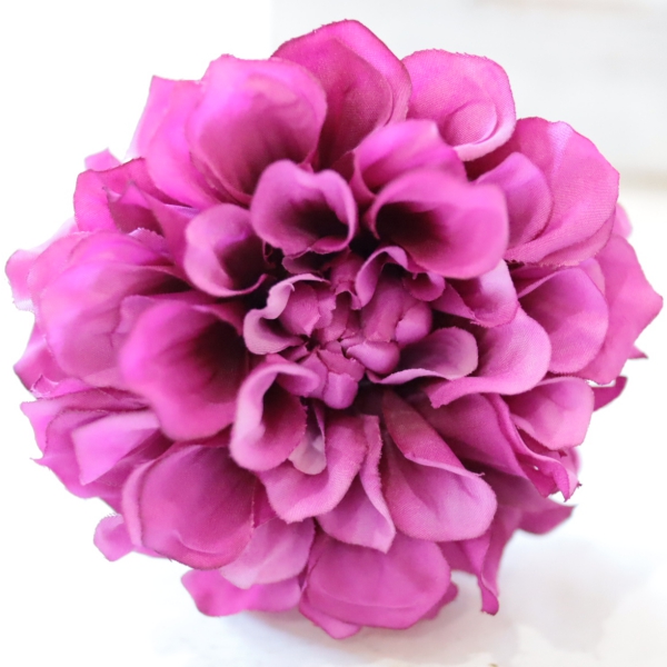 選べるカラー２個セット ほっこりダリア髪飾り　おまかせBOX付き