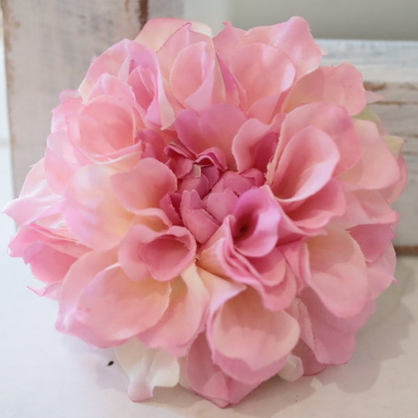 選べるカラー２個セット ほっこりダリア髪飾り　おまかせBOX付き