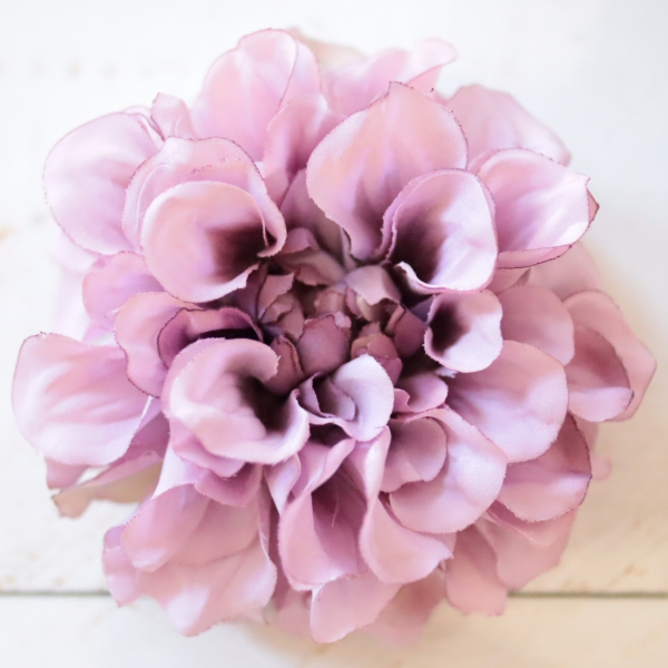 選べるカラー２個セット ほっこりダリア髪飾り　おまかせBOX付き