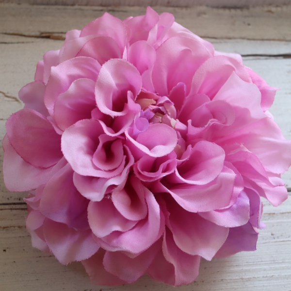 選べるカラー２個セット ほっこりダリア髪飾り　おまかせBOX付き