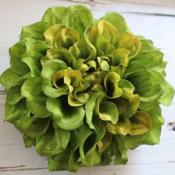 選べるカラー２個セット ほっこりダリア髪飾り　おまかせBOX付き