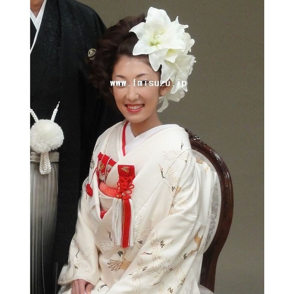 髪飾り カサブランカ　おまかせBOX付き