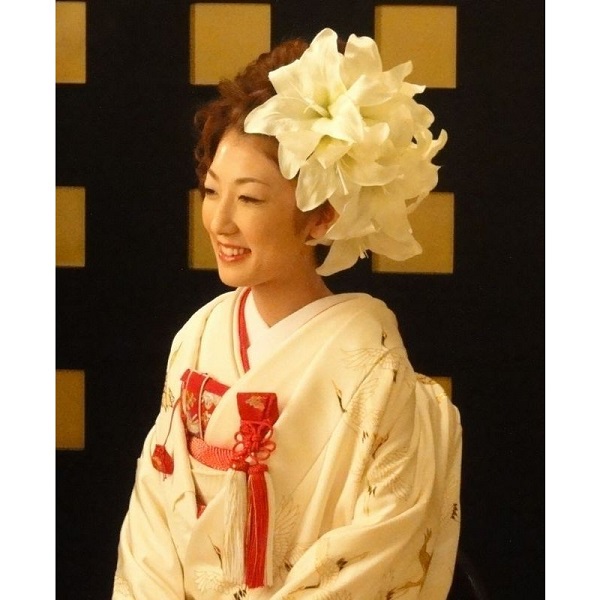 髪飾り カサブランカ　おまかせBOX付き