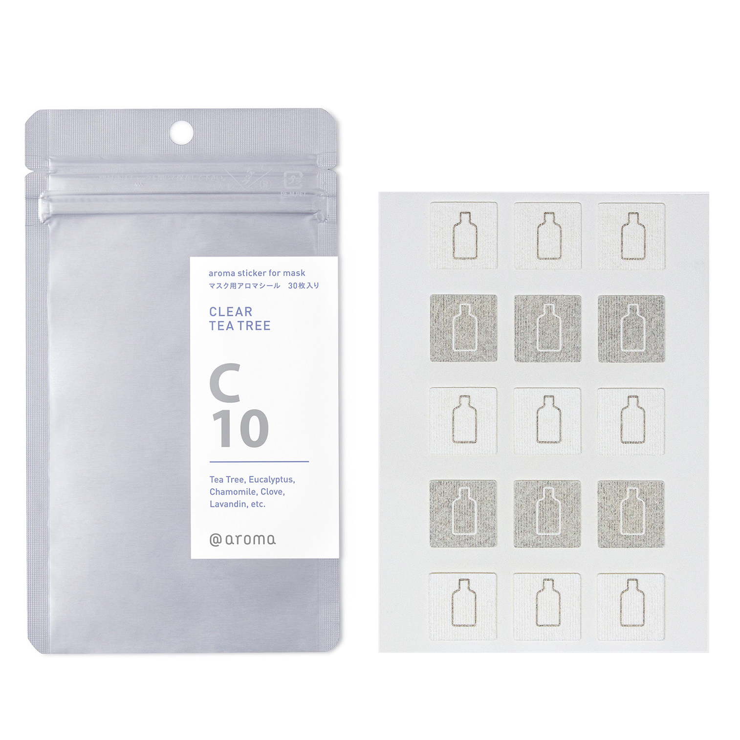 マスク用アロマシール＆エアミストセット