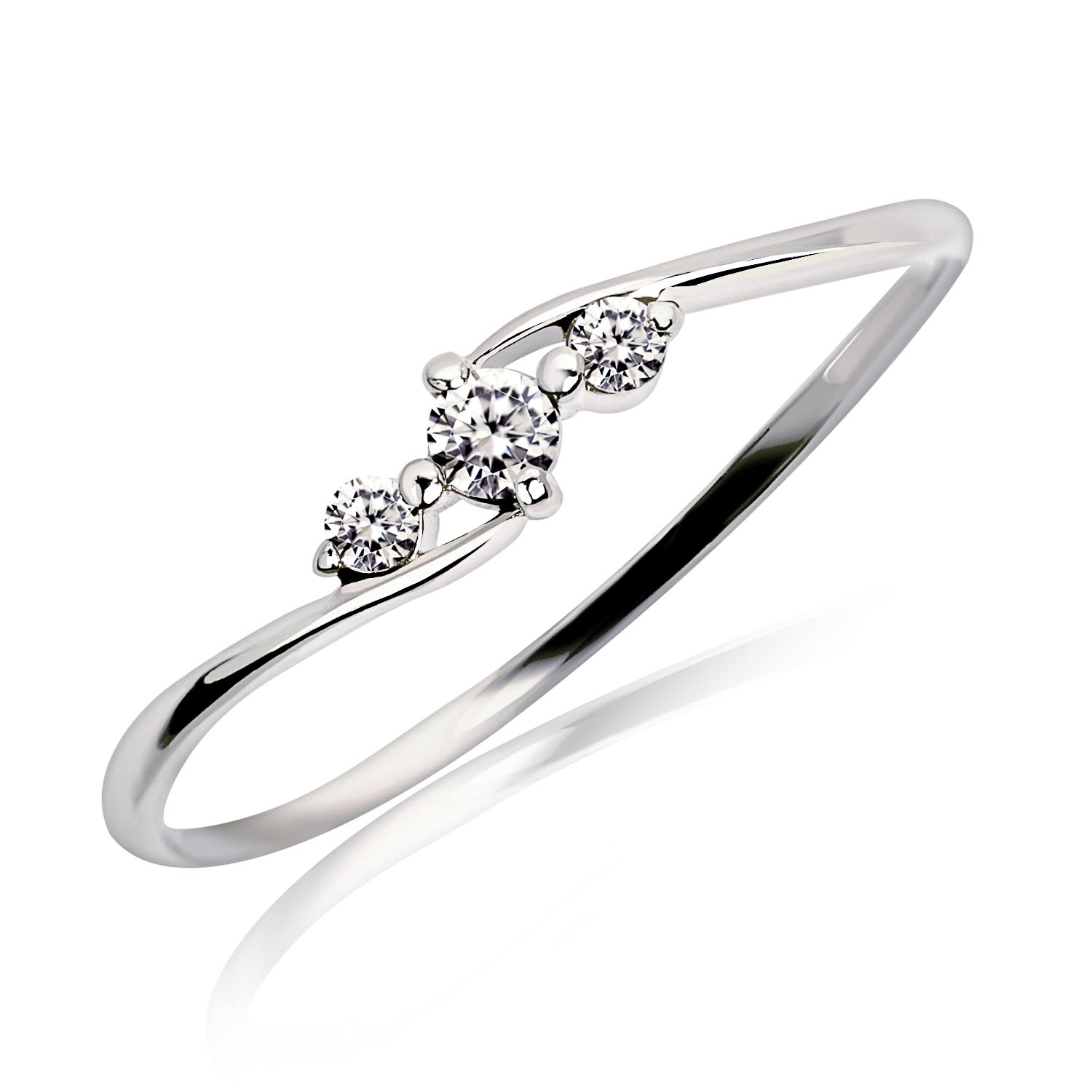 プラチナ リング 指輪 ダイヤモンド 0.1ct エターナルエンゲージリング ララクリスティー