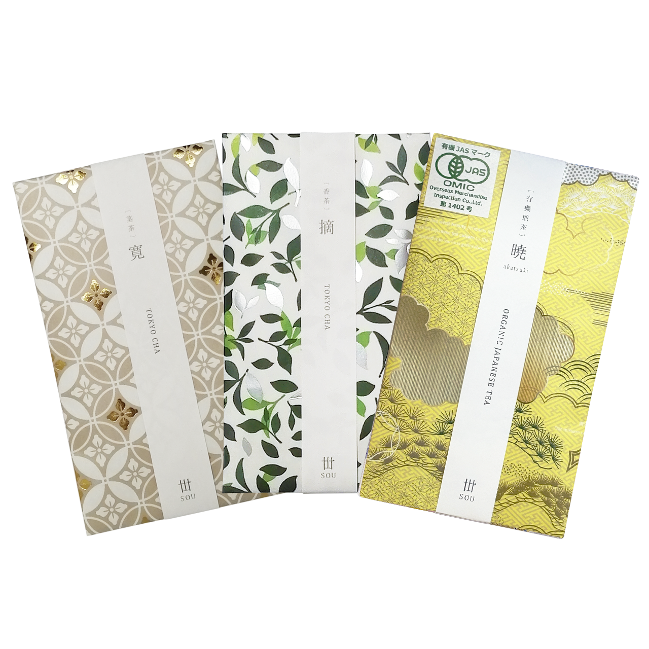 東京茶 3種類入り 緑茶セット【壮 -takeru-】 | 丗SOU（ソウ）の