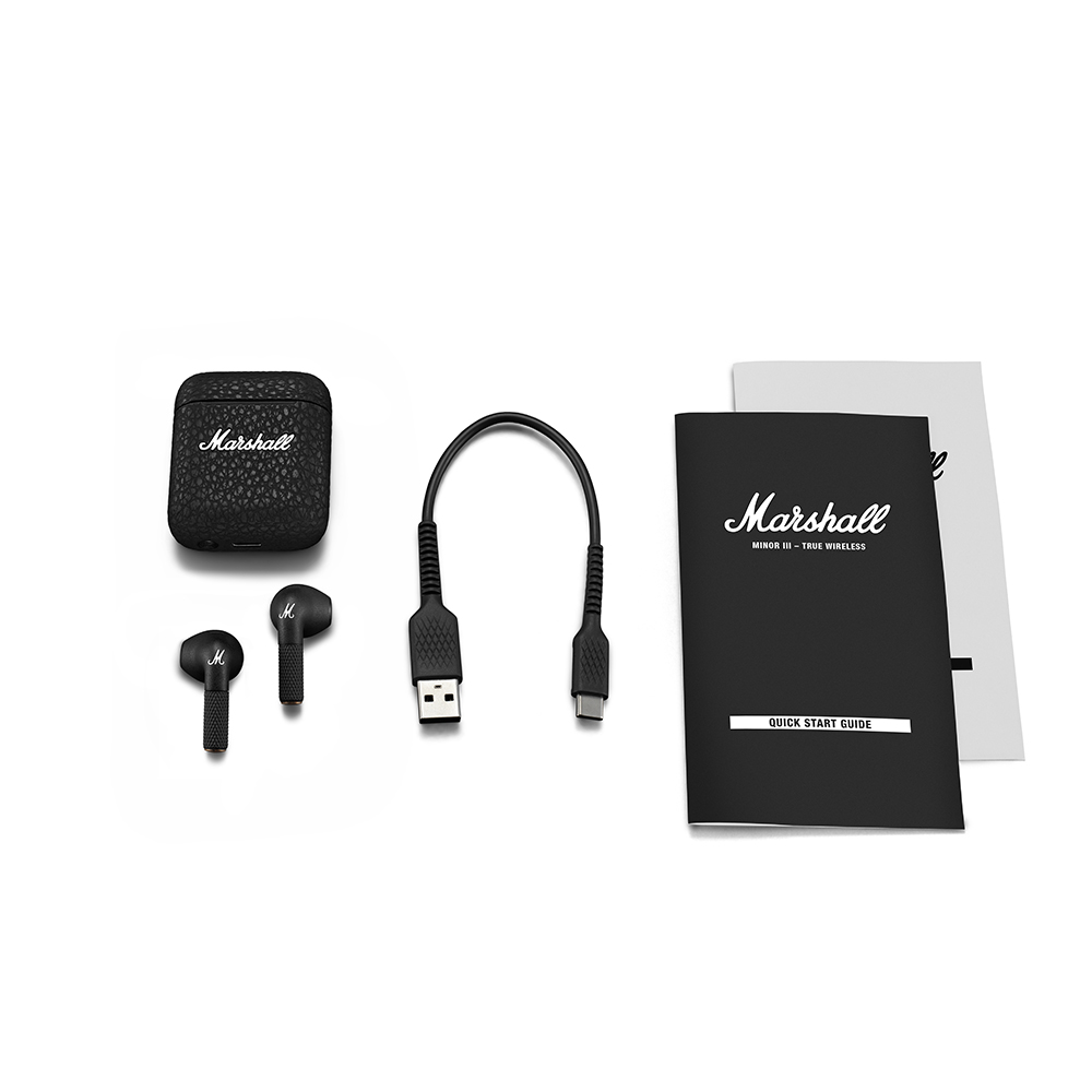 MinorⅢ ワイヤレスイヤホン／ブラック | Marshall （マーシャル）の 