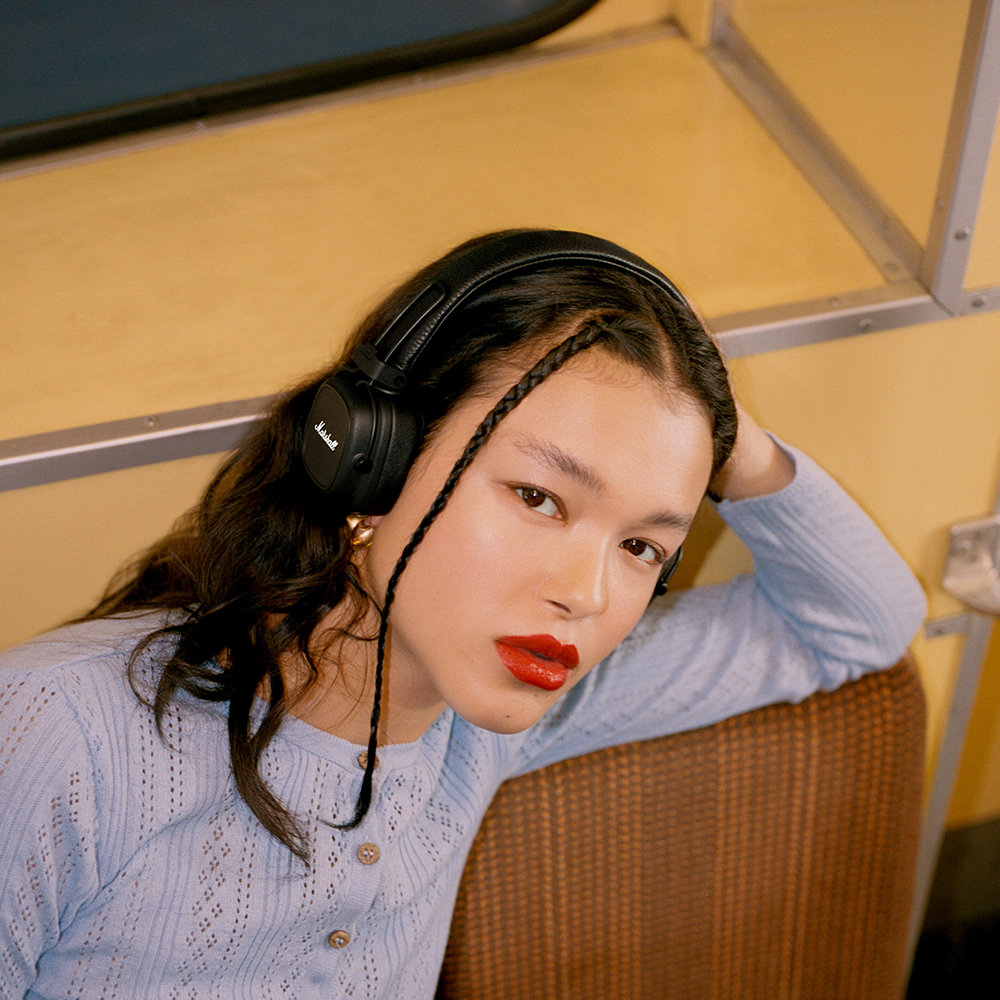 Major IV ワイヤレスヘッドホン／ブラック