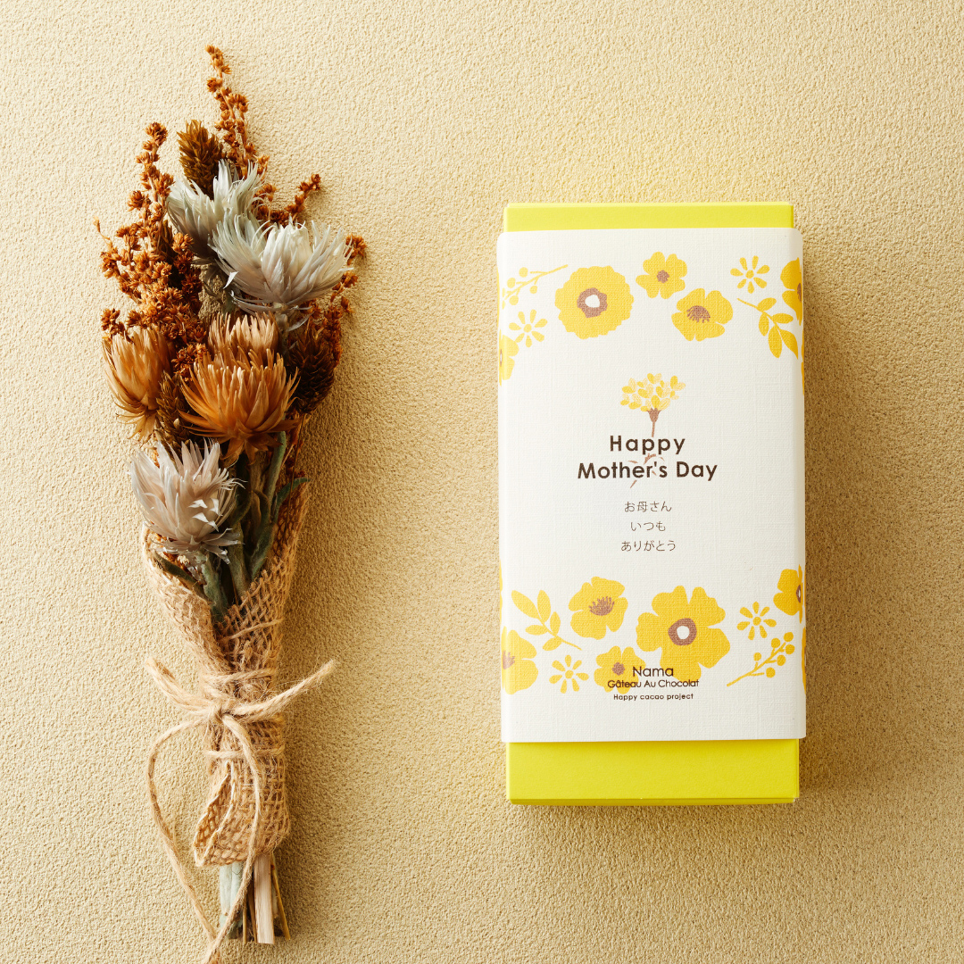 【母の日の贈り物や春ギフトに】幸せの生ガトーショコラ　ギフトサイズ