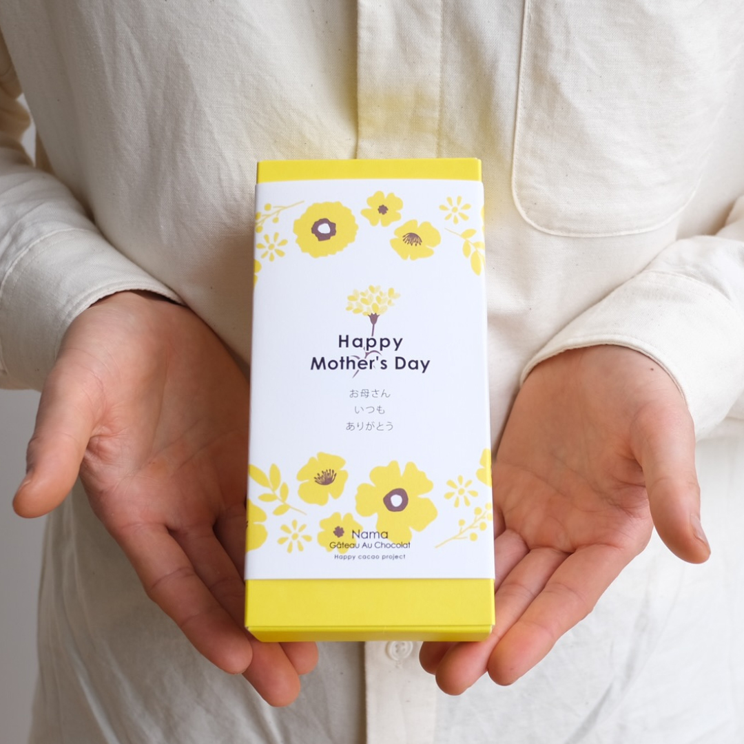 【母の日の贈り物や春ギフトに】幸せの生ガトーショコラ　ギフトサイズ